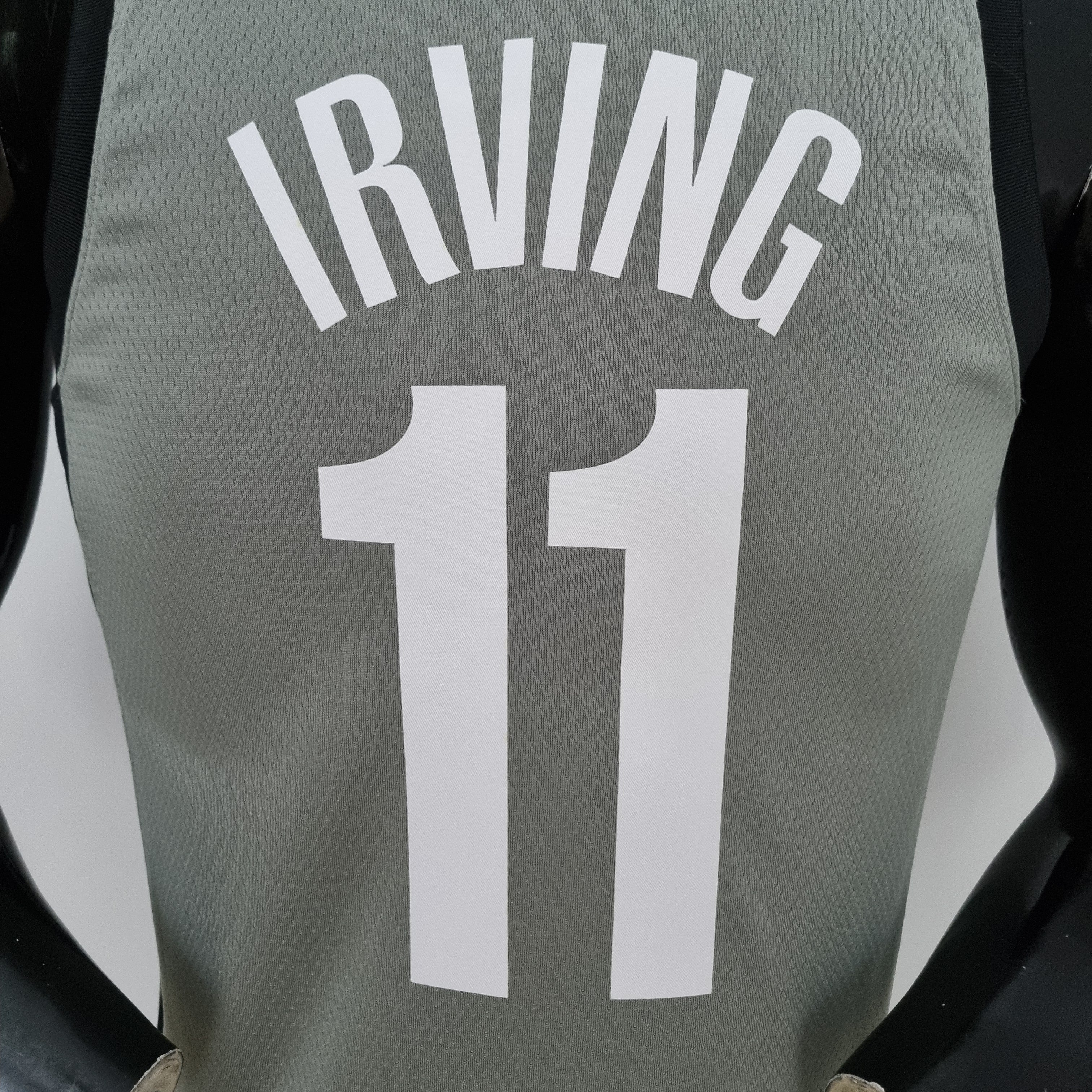 Regata NBA Brooklyn Nets Away Cinza - IRIVING #11