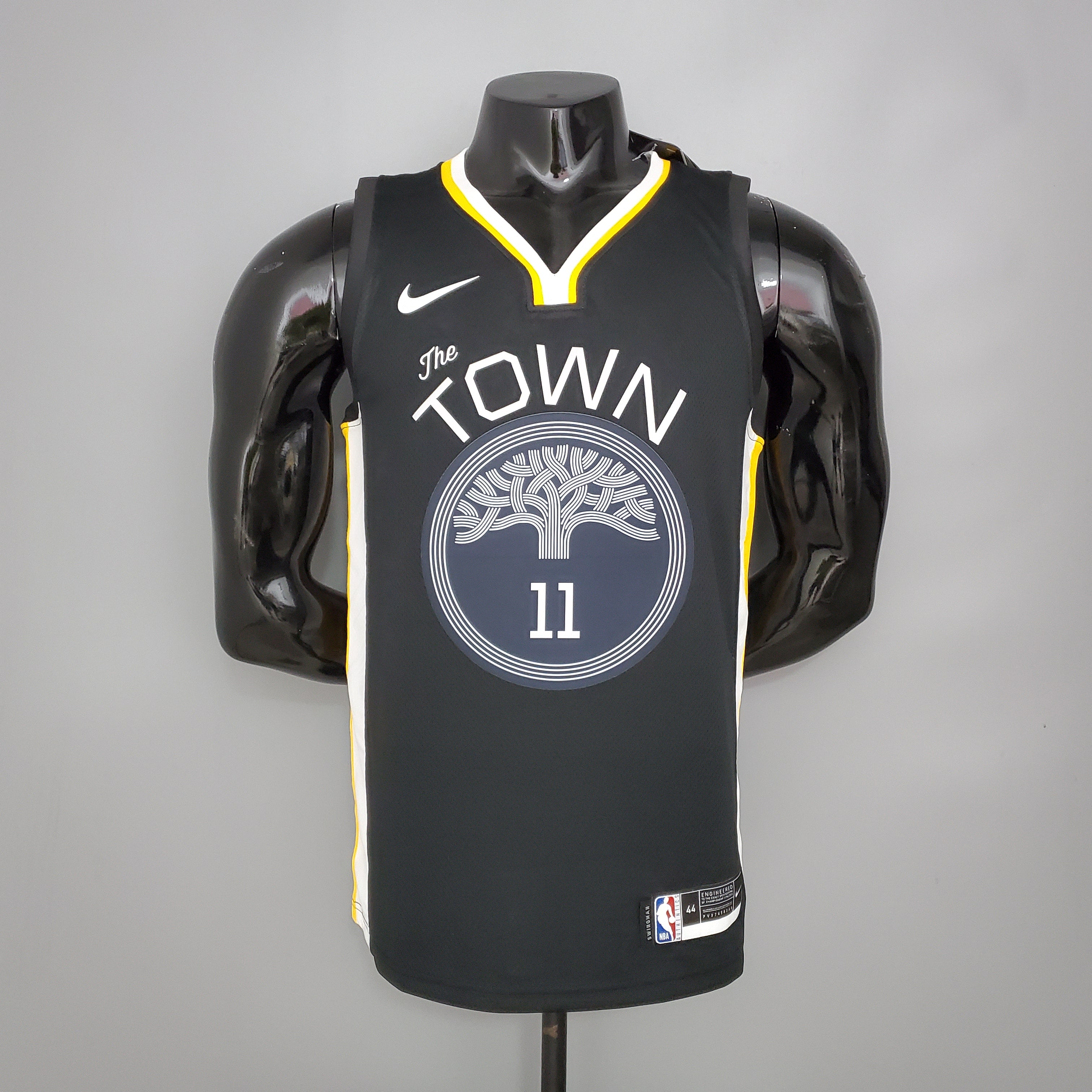 Regata NBA Golden State Warriors Away Preta - THOMPSON #11