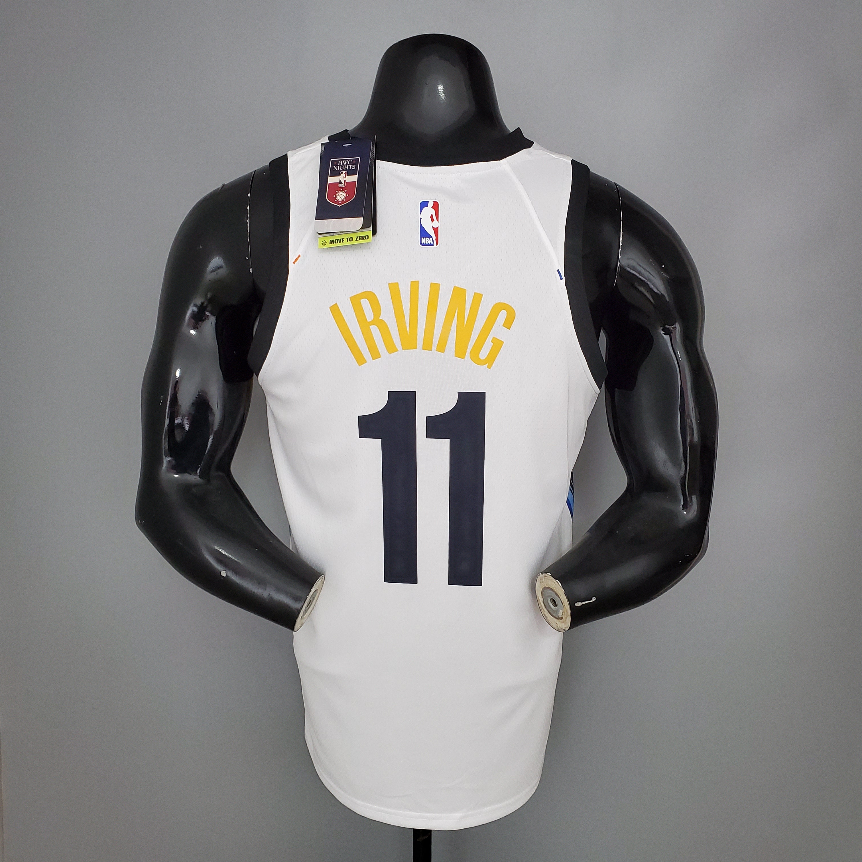 Regata NBA Brooklyn Nets City Edition Branca - IRVING #11