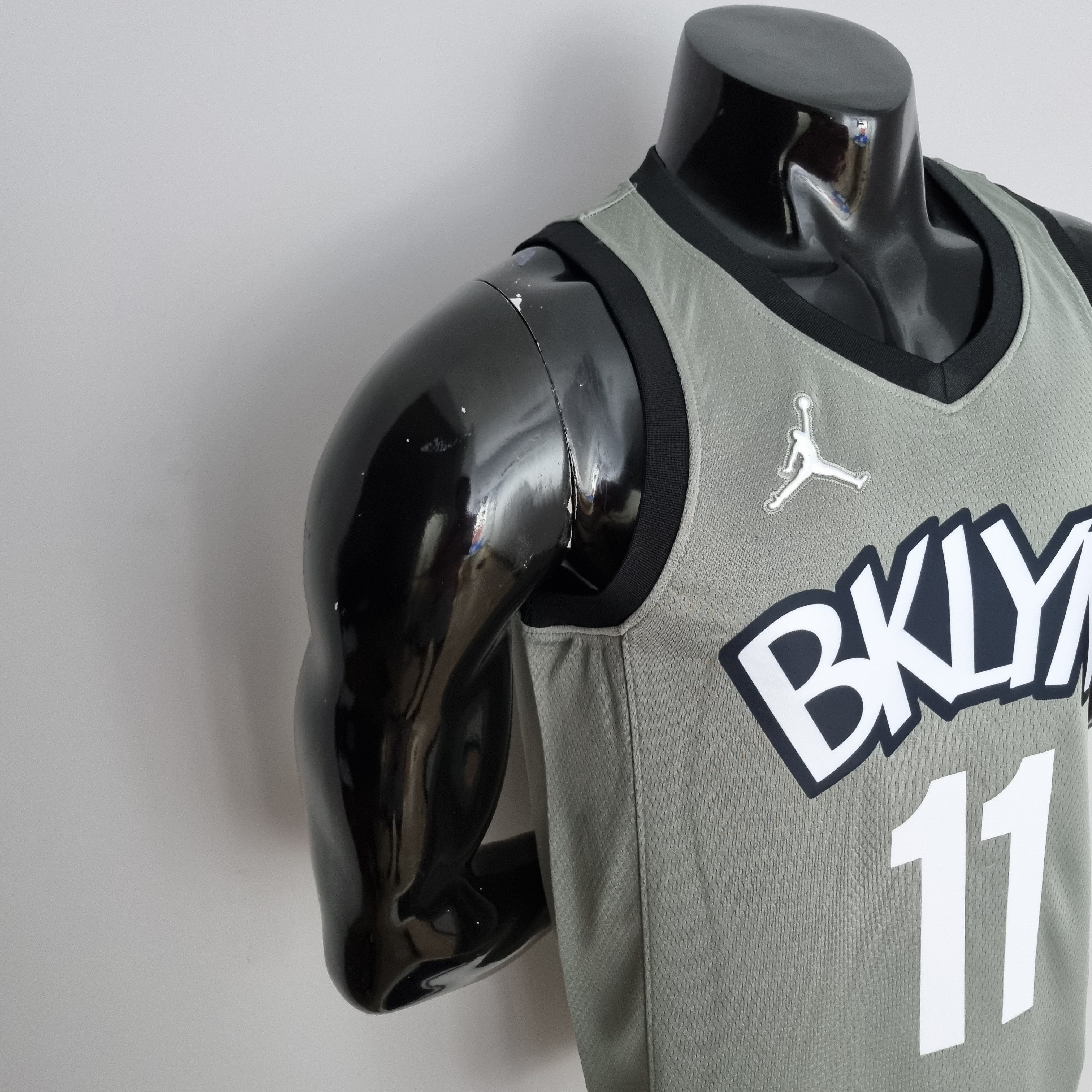 Regata NBA Brooklyn Nets Away Cinza - IRIVING #11