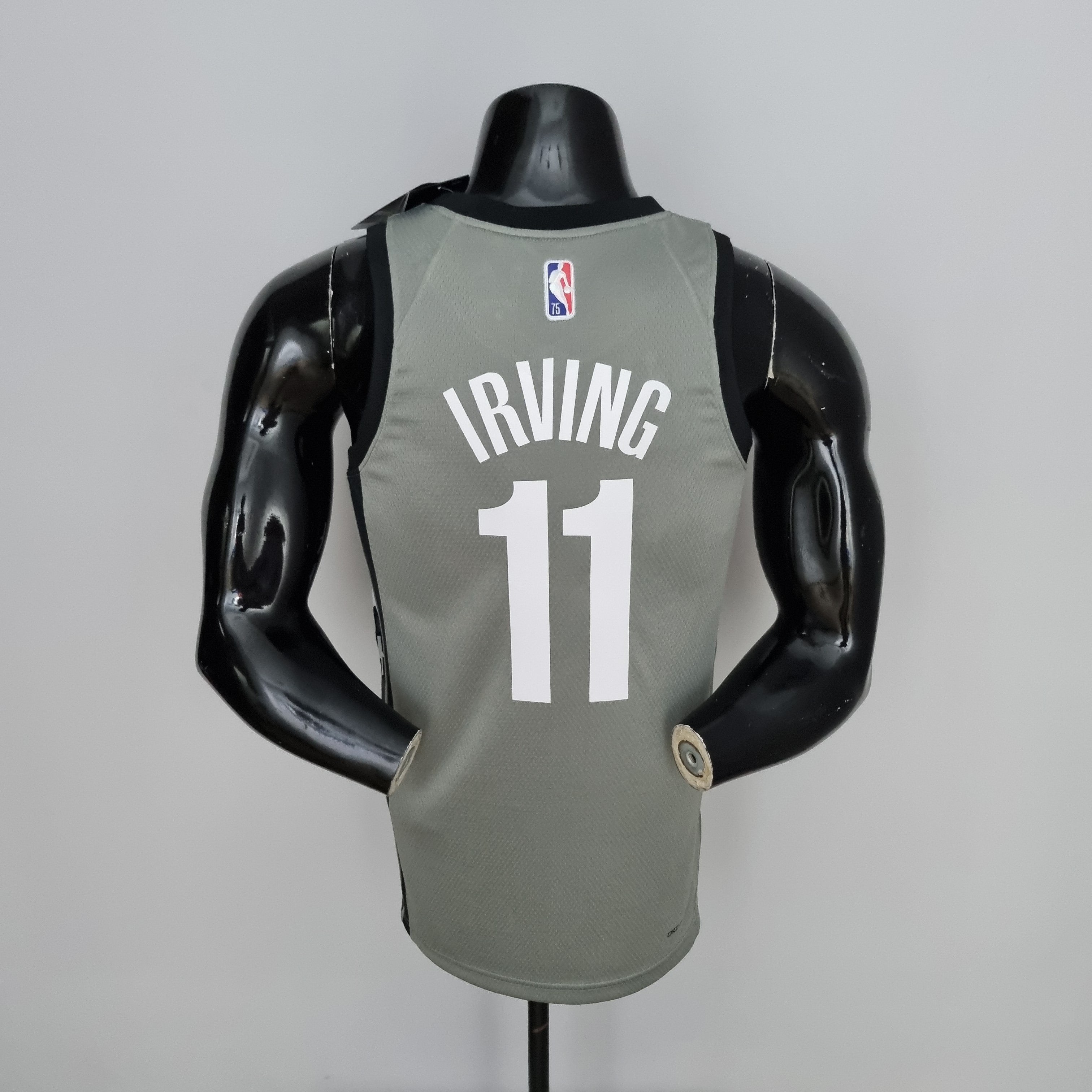 Regata NBA Brooklyn Nets Away Cinza - IRIVING #11